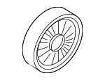 9458470 - Cooling System: Idler Pulley for Volvo: C70, S40, S60, S70, S80, V40, V70, XC70, XC90 Image