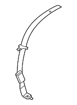 WU68BD1AF - : Center Belt Assembly for Dodge: Magnum Image