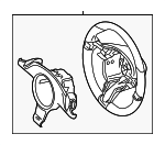 99734780392T24 - Steering: Steering Wheel for Porsche: 911, Boxster, Cayman Image