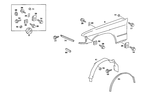 2018890563 - Attachment Parts: Trim for Mercedes-Benz Image