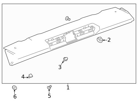 Spoiler for 2025 Chevrolet Silverado 3500 HD #0