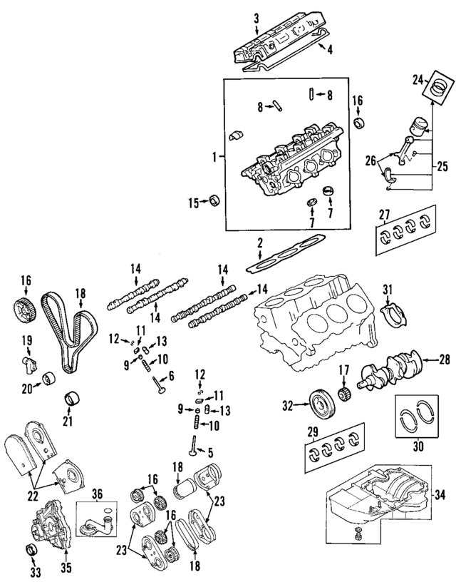 LVB101630L - Engine: Head Gasket for Land-Rover Image