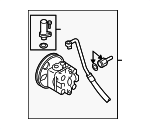 49110-80J02 - Steering: Power Steering Pump for Suzuki Image
