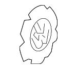 1C0601149R8Z8 - Suspension: Center Cap for Volkswagen: Beetle Image