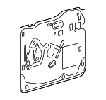 6L3Z15237A04A - Body: Shield for Lincoln: Mark LT Image