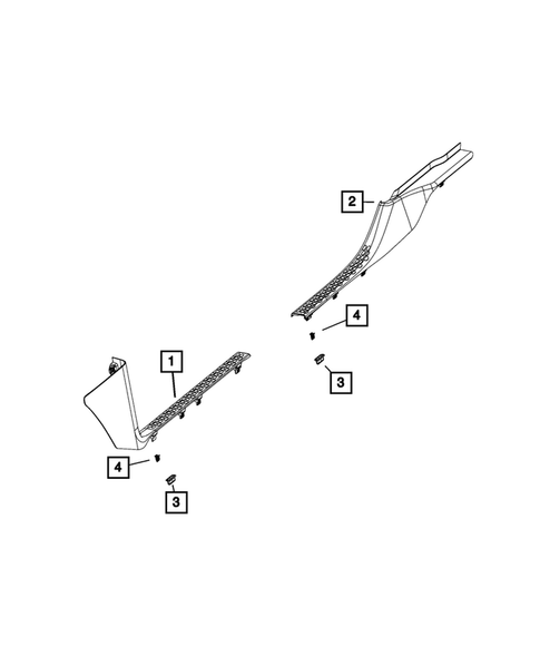 Panels - Moldings - Scuff Plates, Pillar, Cowl, 1/4 Panel Trim and Cargo Covers for 2019 Ram 3500 #6