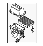 28110Q5550 - Engine: Air Cleaner Assembly for Kia Image