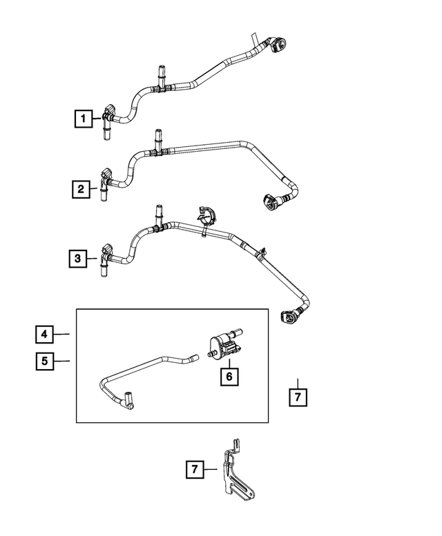 68305422AE - Emission Controls: Purge Control Valve for Mopar Image