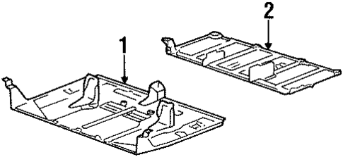 Splash Shields for 1989 Porsche 928 #0