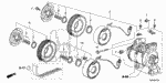 38773PJ7003 - Body/Air Conditioning: CLIP, WIRE HARNESS for Honda Image