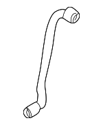 99610621212 - : Engine Coolant Hose for Porsche: Boxster, Cayman Image