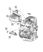 53013102AA - Fuel: Air Cleaner Body for Mopar Image