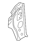 5C6802123B - Body: Pillar for Volkswagen: Jetta Image