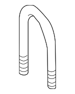 68017221AA - Suspension: Retainer U-Bolt for Mopar Image