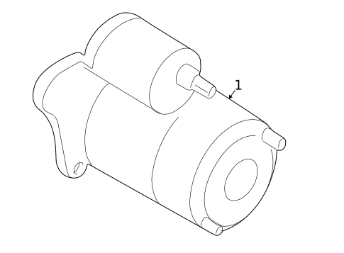 Starter & Related Components for 2001 Mazda 626 #0