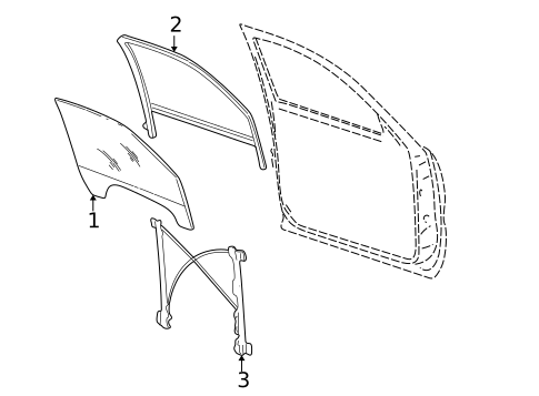 Front Door for 2004 Chevrolet Avalanche 2500 #0