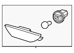 10366697 - Electrical: Side Marker Lamp for GM Image