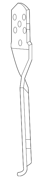 4578419AC - Emission System: Solenoid Bracket for Chrysler: 300 | Dodge: Challenger, Charger, Magnum Image