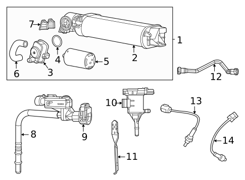 Emission Components for 2015 Dodge Challenger #0