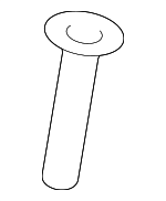 1L2Z78610A16CA - Body: Headrest Guide for Lincoln: Aviator Image