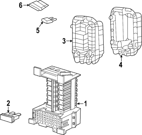 Fuse & Relay for 2021 Mercedes-Benz GLC43 AMG #7