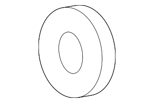 9048024439 - Body: Power Brake Booster Check Valve Seal for Toyota Image