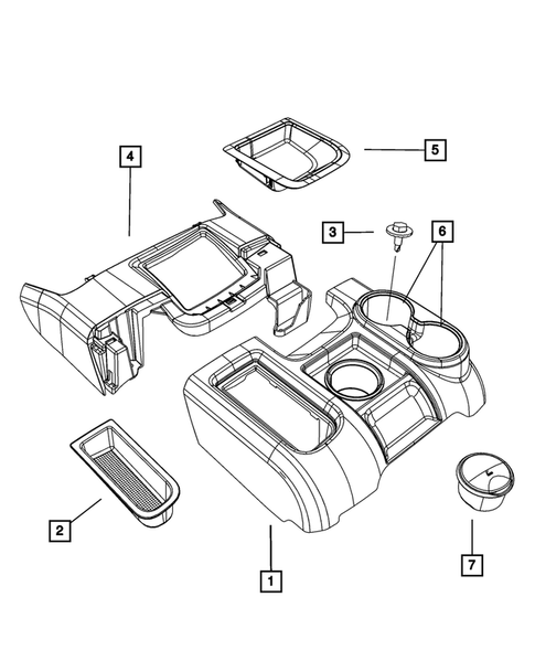Consoles for 2016 Ram 3500 #2