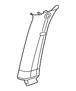 15233541 - Body: Upper Center Pillar Trim for Buick: Rainier | Chevrolet: Trailblazer, Trailblazer EXT | GMC: Envoy, Envoy XL, Envoy XUV Image