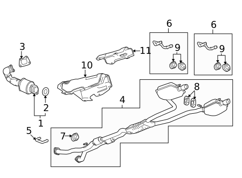 Exhaust Manifold for 2012 Cadillac CTS #0