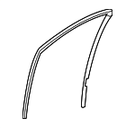 55359400AG - Body: Run Channel for Mitsubishi Image