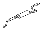 18307TK8A03 - : Muffler &amp; Pipe for Honda Image