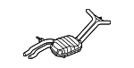 8F0253409E - Exhaust: Muffler for Audi Image