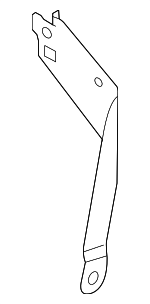 7P6951182C - Electrical: Low Note Horn Mount Bracket for Volkswagen: Touareg Image