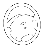 7M6Z78043B13AA - Electrical: Driver Inflator Module for Ford: Escape | Mercury: Mariner Image