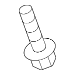 90119A0481 - : 2019-2024 Lexus - Mount Bracket Bolt for Lexus: ES250, ES300h, ES350, GX550 Image