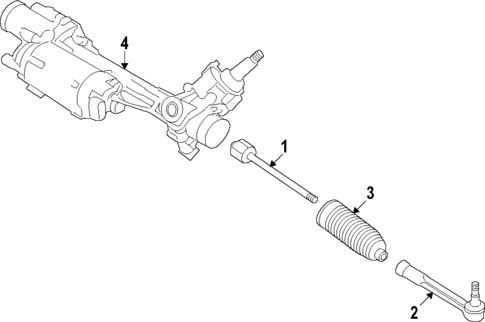 Steering Gear & Linkage for 2017 Porsche 718 Boxster #1