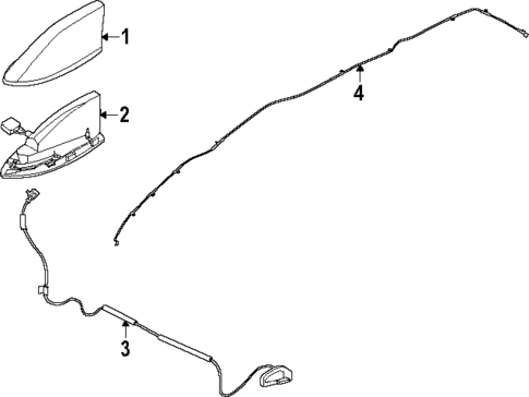 Antenna & Radio for 2025 Nissan Kicks #0