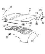 68040243AD - Body Sheet Metal Except Doors: Cowl Mucket for Chrysler: 300 | Dodge: Charger Image