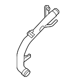 5Q0145840B - Cooling System: Center Pipe for Audi: Q3, TT Quattro, TTS Quattro Image