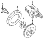32002858 - Brakes: Rotor for Dodge: Monaco Image