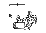 9870026000 - Body: Wiper Motor Assembly for Hyundai: Santa Fe Image