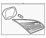 3C8945308AA - Electrical: Tail Lamp Assembly for Volkswagen Image