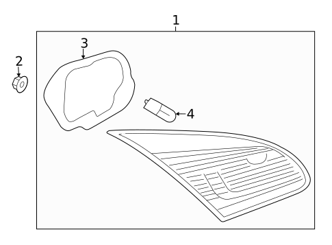 Bulbs - Chassis for 2014 Volkswagen CC #3