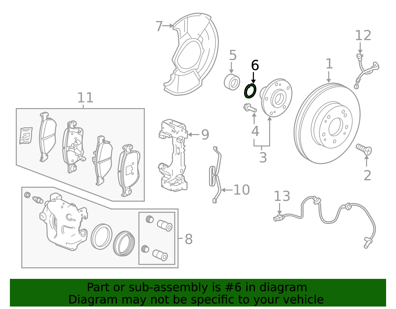 90681-T6A-J00 - 2015-2024 Honda - Circlip Special Inner (91MM