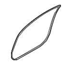 76922CD001 - Body: Opening Trim for Nissan: 350Z Image