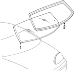 10404872 - Body: Back Glass for Oldsmobile: Intrigue Image