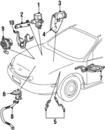 F7DZ9D477DA - Emission System: Tube Assembly for Ford: Taurus | Mercury: Sable Image
