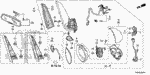 76207SJAA01 - Interior/Bumper: CLAMP for Honda Image