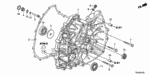 21111RPS010 - Transmission - Automatic: CASE, FLYWHEEL for Honda Image