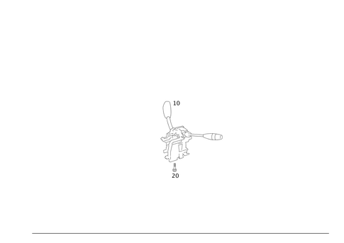 Steering Column Shift for 2001 Mercedes-Benz S500 #0